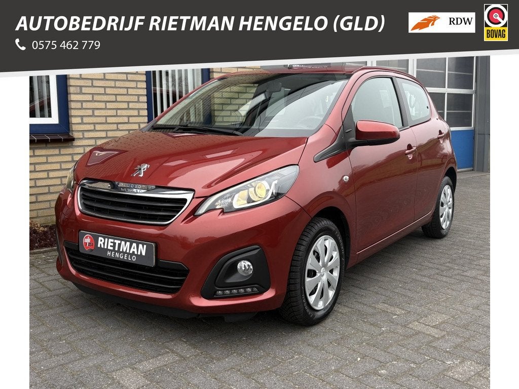 Peugeot 108 1.0 e-VTi Active ALL SEASON-BT-AIRCO- BTW AUTO, Auto's, Keurmerk '100% Onderhouden', Gebruikt, Euro 6, 4 stoelen