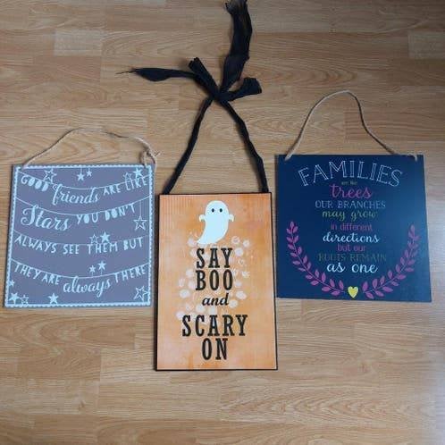 3xHouten lijsten, 24x35cm en 30x30cm=1,85euro, Ophalen of Verzenden