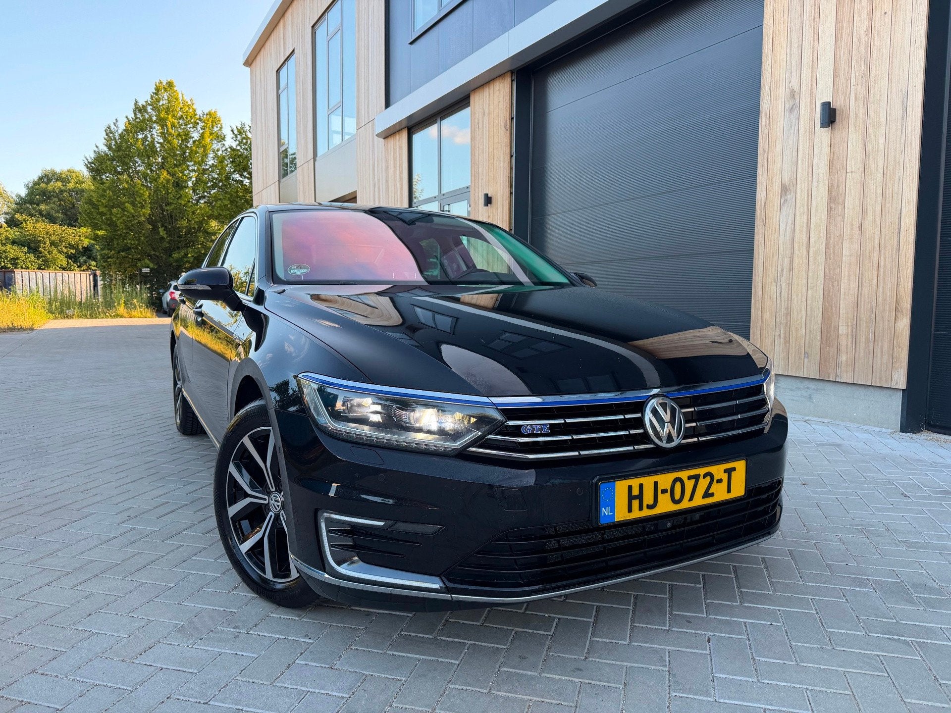 Volkswagen Passat 1.4 TSI GTE Highline (bj 2015) Sedan|Bi-Xe, Auto's, Gebruikt, 1622 kg, Zwart, Hybride Elektrisch/Benzine