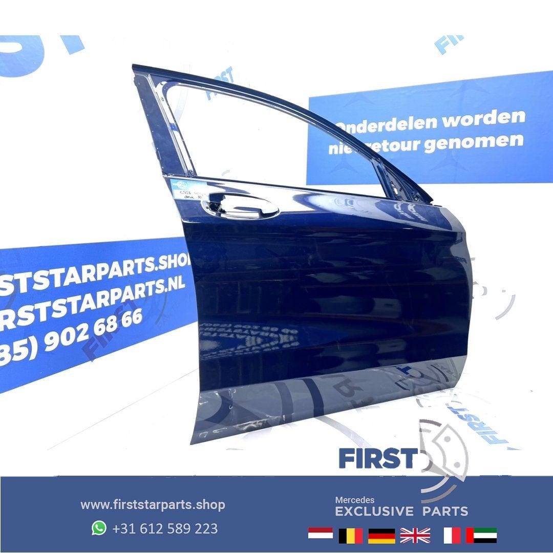W253 C253 GLC DEUR PORTIER BLAUW COMPLEET RECHTSVOOR Mercede, Auto-onderdelen, Gebruikt, -, Deur, Ophalen of Verzenden