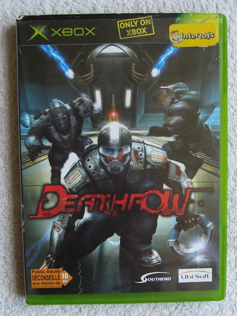 XBox - Deathrow (met handleiding), Gebruikt, Vechten, 1 speler, Eén computer