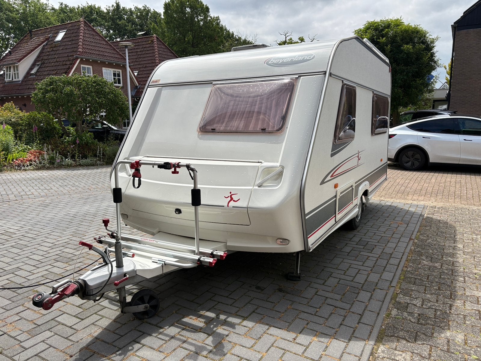 Super caravan. Langslaper, lichtgewicht +MOVER ❤️, Caravans en Kamperen, Caravans, Vast bed, Treinzit, 750 - 1000 kg, Particulier