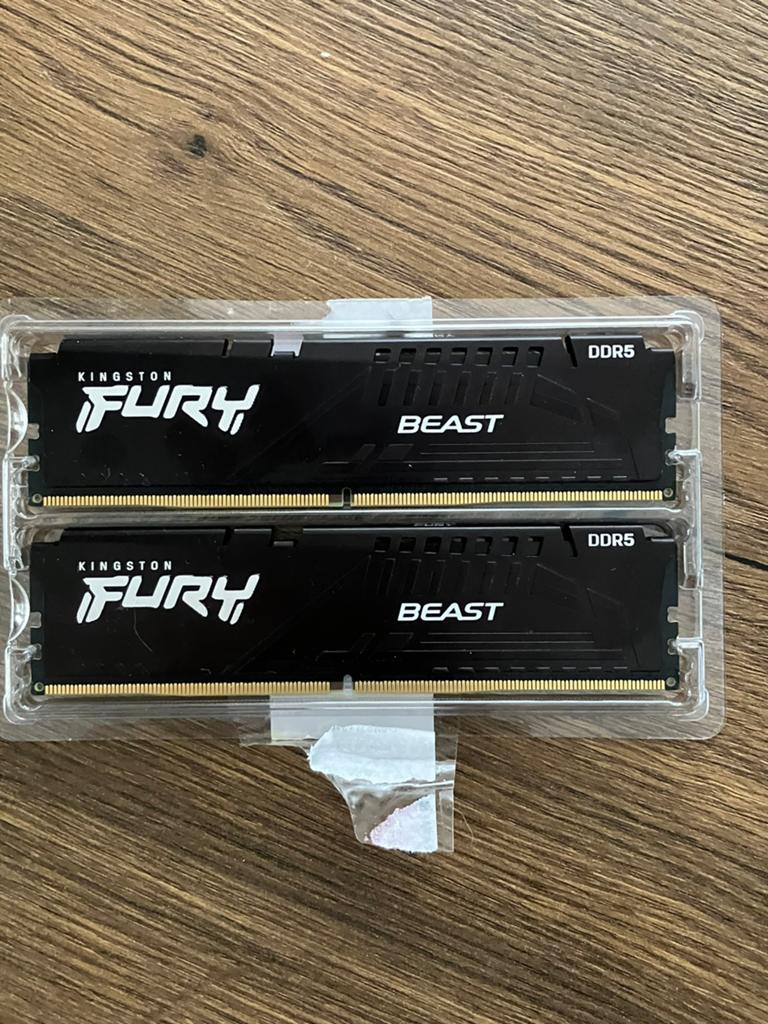 Kingston Fury 32GB DDR5 5600MHz CL36 werkgeheugen, Computers en Software, RAM geheugen, 32 GB, Ophalen of Verzenden, Zo goed als nieuw