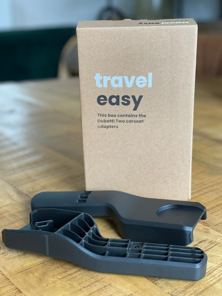 Dubatti Two, travel easy, autostoel adapters, Ophalen, Nieuw, Kinderwagen, Overige merken