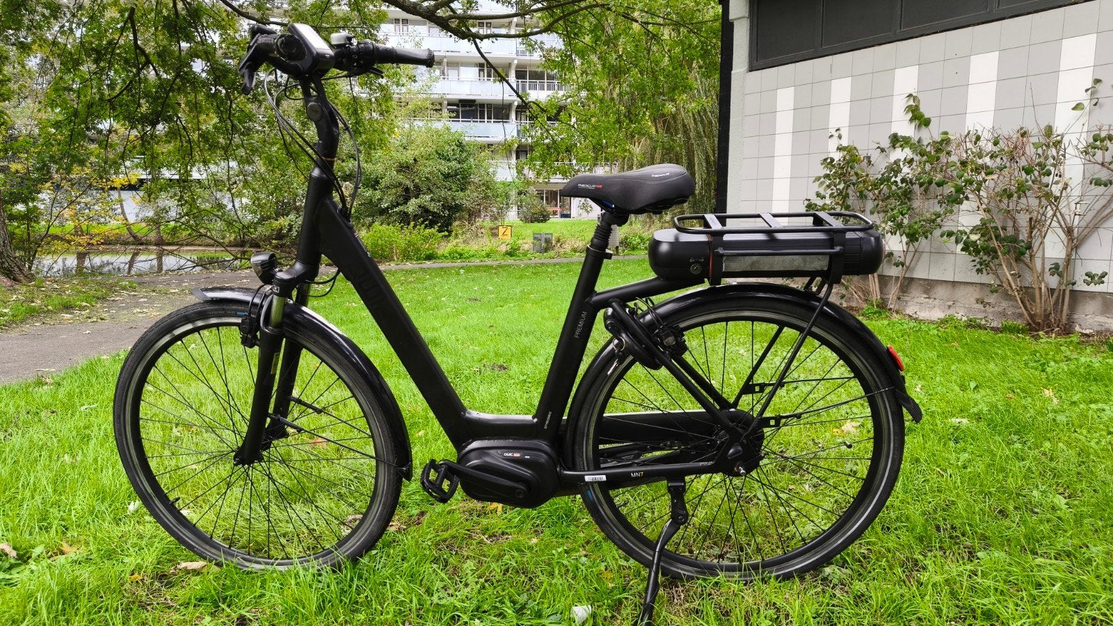 Elektrische fiets QWIC Premium in top conditie, 51 tot 55 cm, Ophalen, Zo goed als nieuw