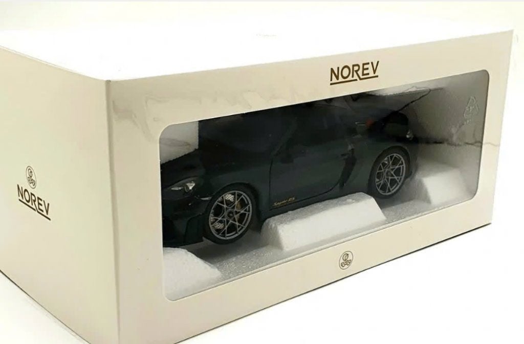 Porsche 718 Spyder RS w/ Weissach 23 GROEN 1/18 NOREV 187272, Verzenden, Nieuw, Auto, Norev