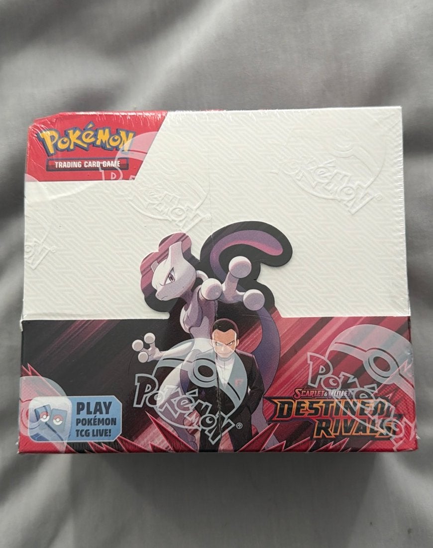 Pokemon Destined Rivals Booster Box SEALED, Ophalen, Nieuw, Boosterbox