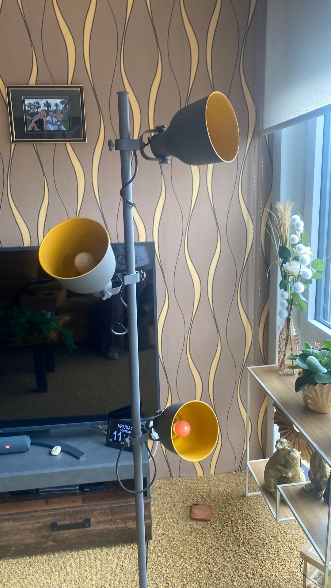 Staande lampen, Ophalen, Gebruikt, Metaal, 150 tot 200 cm