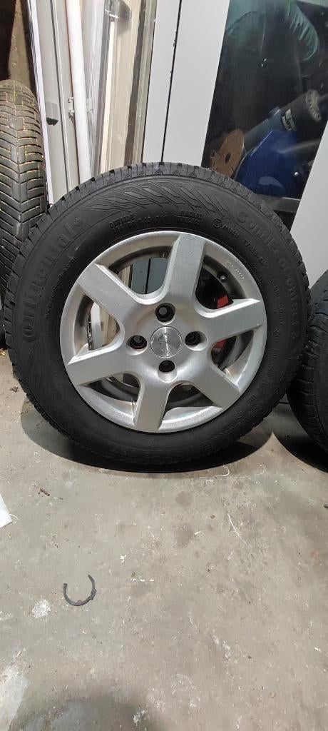 Banden & Velgen 2012 | Fiat Panda | Prijs is onderhandelbaar, Ophalen, Gebruikt, 155 mm, 13 inch