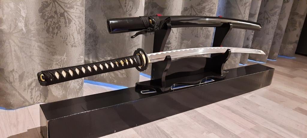 Scherp samurai katana zwaard, sabel, mes, dolk, Ophalen of Verzenden, Overige soorten, Azië, Zwaard of Sabel