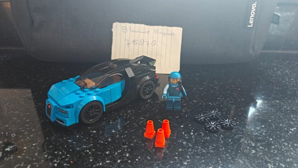 Lego Speed Champions Bugatti Chiron 75878, Kinderen en Baby's, Speelgoed | Duplo en Lego, Gebruikt, Lego, Complete set, Speed Champions