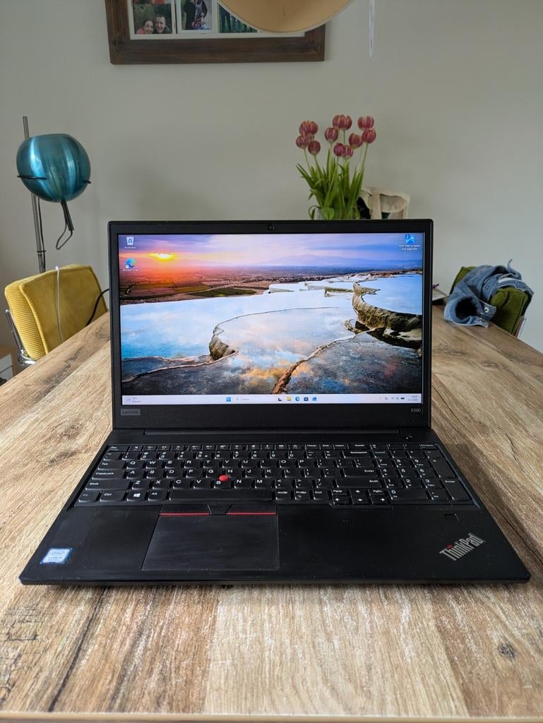 Nette ThinkPad E590 | i5-8265U | 16GB | 480GB SSD | Full HD, Gebruikt, 2 tot 3 Ghz, Lenovo ThinkPad, Ophalen of Verzenden