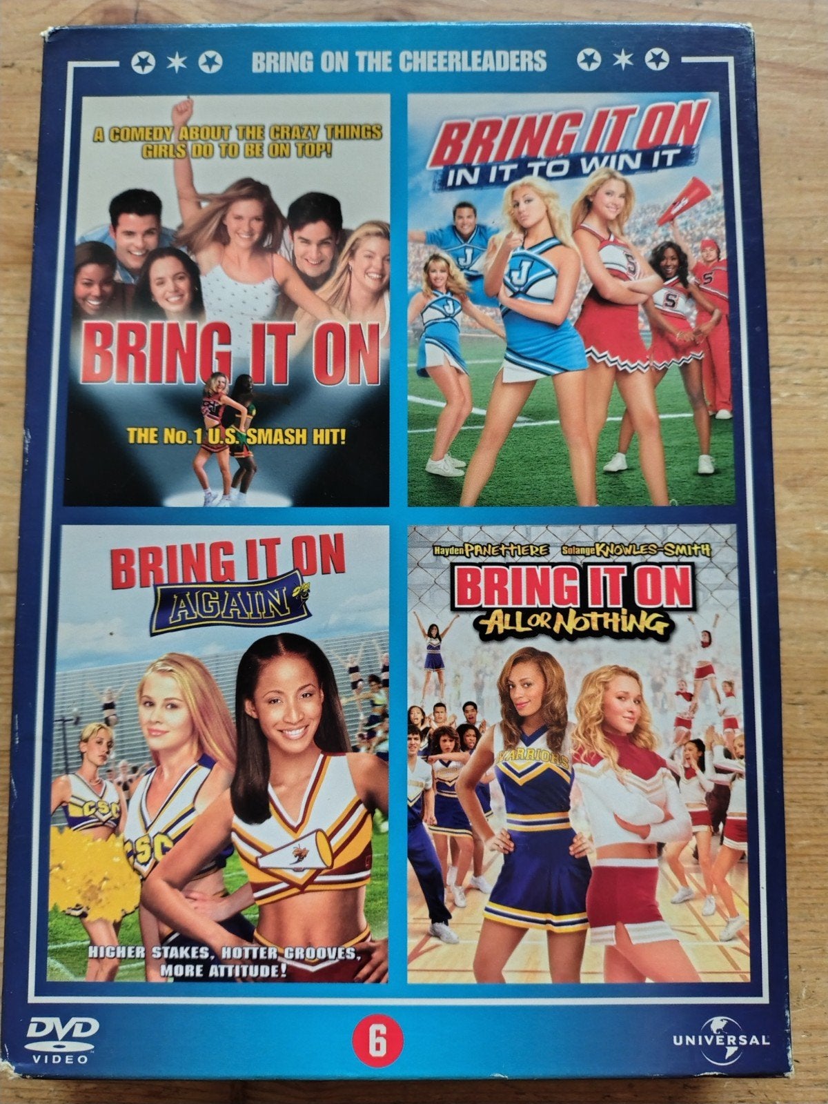 Bring It On - deel 1, 2, 3 en 4, met o.a. Hayden Panettiere, Verzenden, Nederlands, Zo goed als nieuw, Vanaf 6 jaar