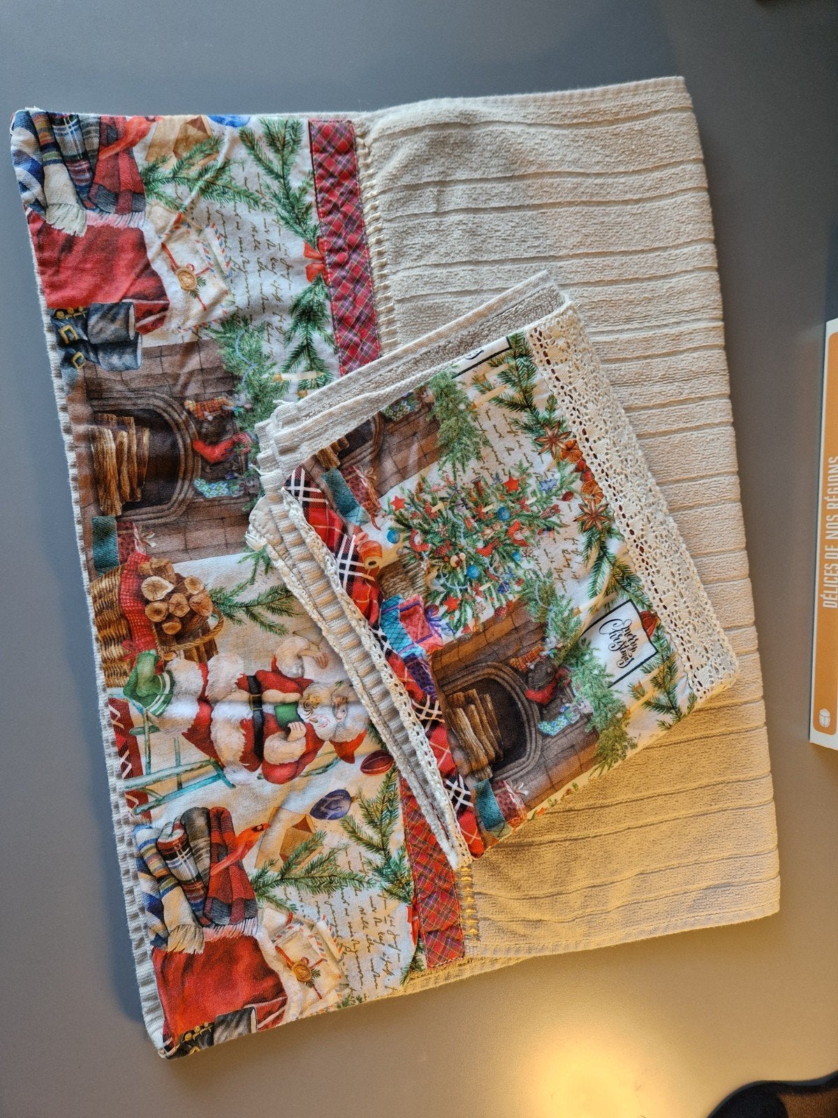 Kerst theedoeken set - 48x75 cm - Feestelijke keuken, Ophalen of Verzenden