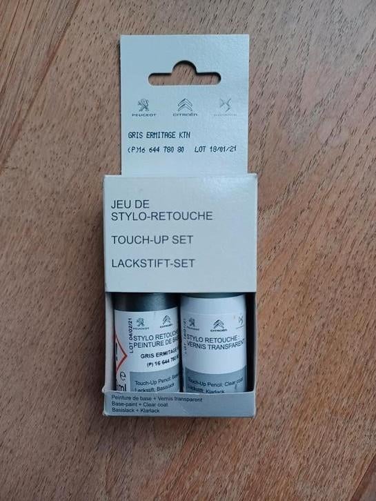 Peugeot lakstift - Gris Ermitage, Voor, Nieuw, Ophalen of Verzenden, Spatbord