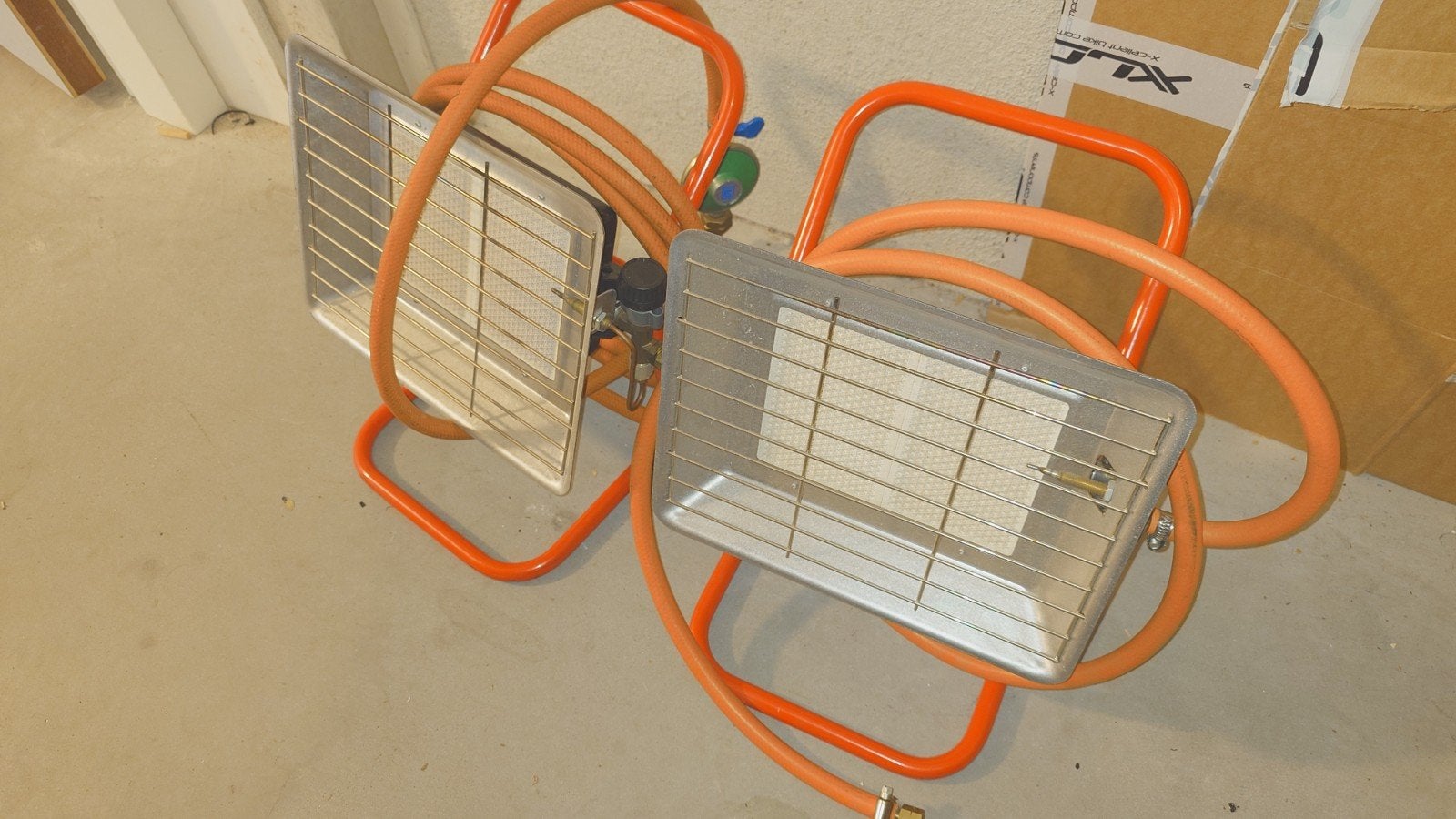 HPG Infraroodstralers 4200 Z -    ZGAN Set van 2, Doe-het-zelf en Verbouw, 30 tot 80 cm, Gebruikt, Kachel, Minder dan 60 cm