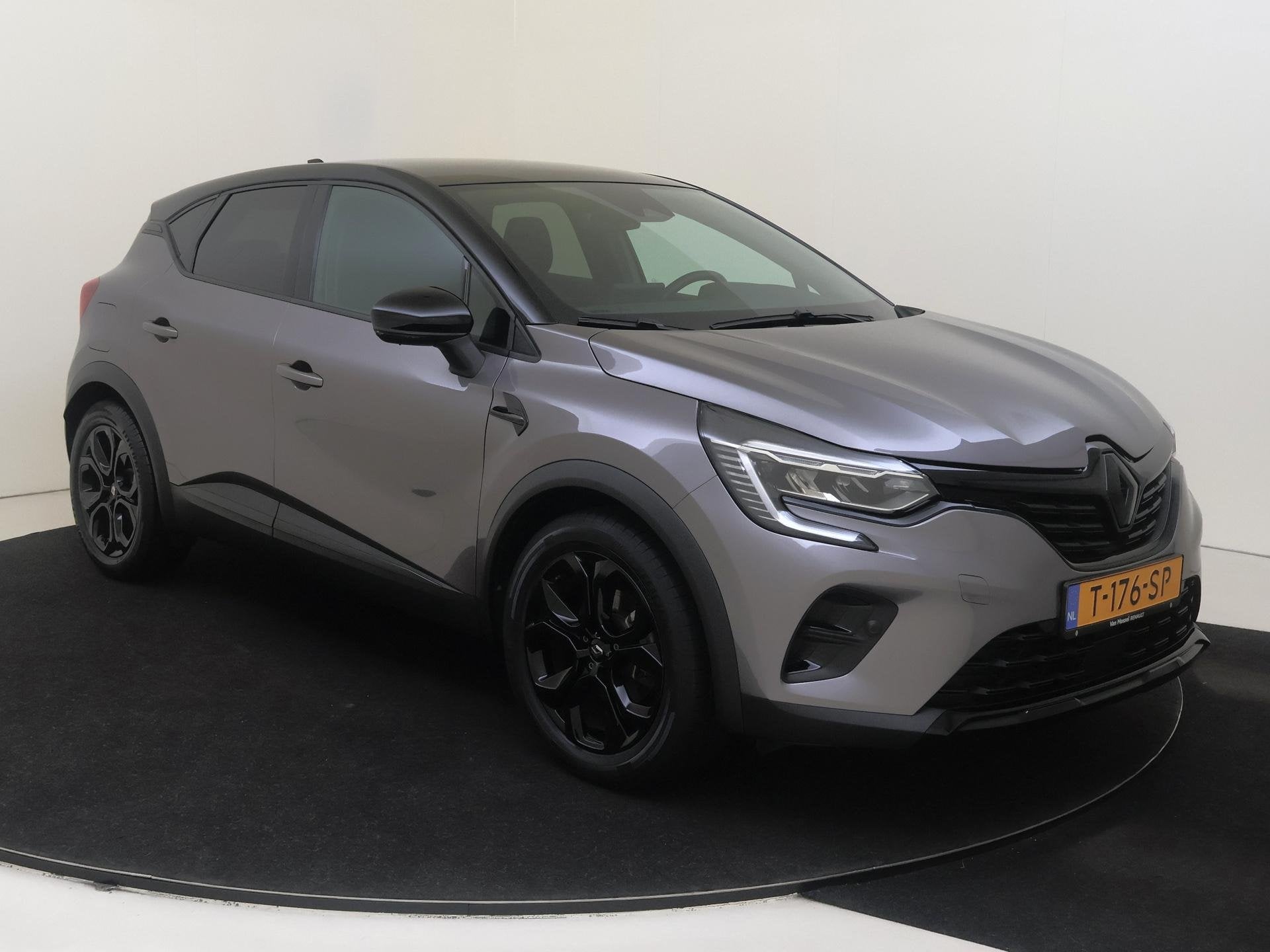 Renault Captur 1.6 E-Tech hybrid 145 SL Rive Gauche | Pack B, Gebruikt, 715 kg, Leder en Stof, Origineel Nederlands