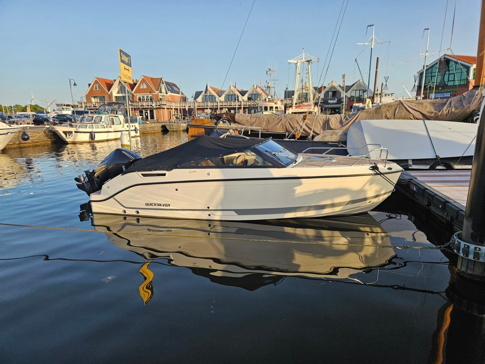 Active 675 Cruiser | Quicksilver Boats | 175pk v6 | TOPSTAAT, Watersport en Boten, Elektrische start, 120 tot 200 pk, Zo goed als nieuw