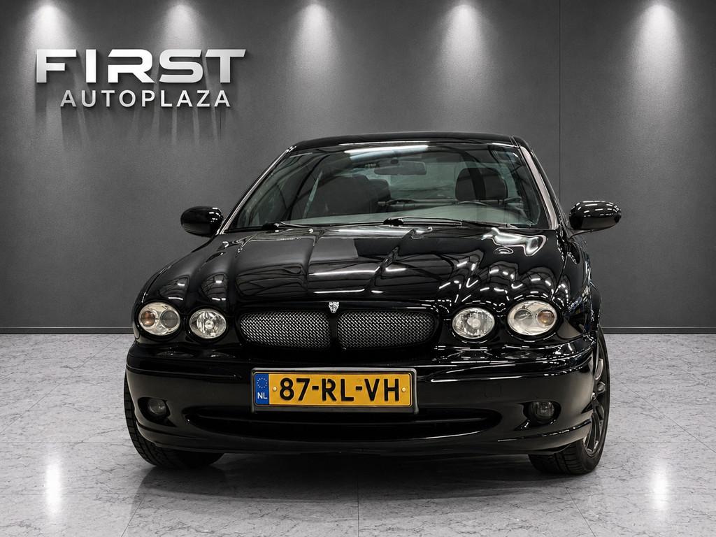 Jaguar X-type 2.5 V6 Executive LEDER/AIRCO/ELEKTR STOELEN |, Keurmerk '100% Onderhouden', 196 pk, Gebruikt, Zwart