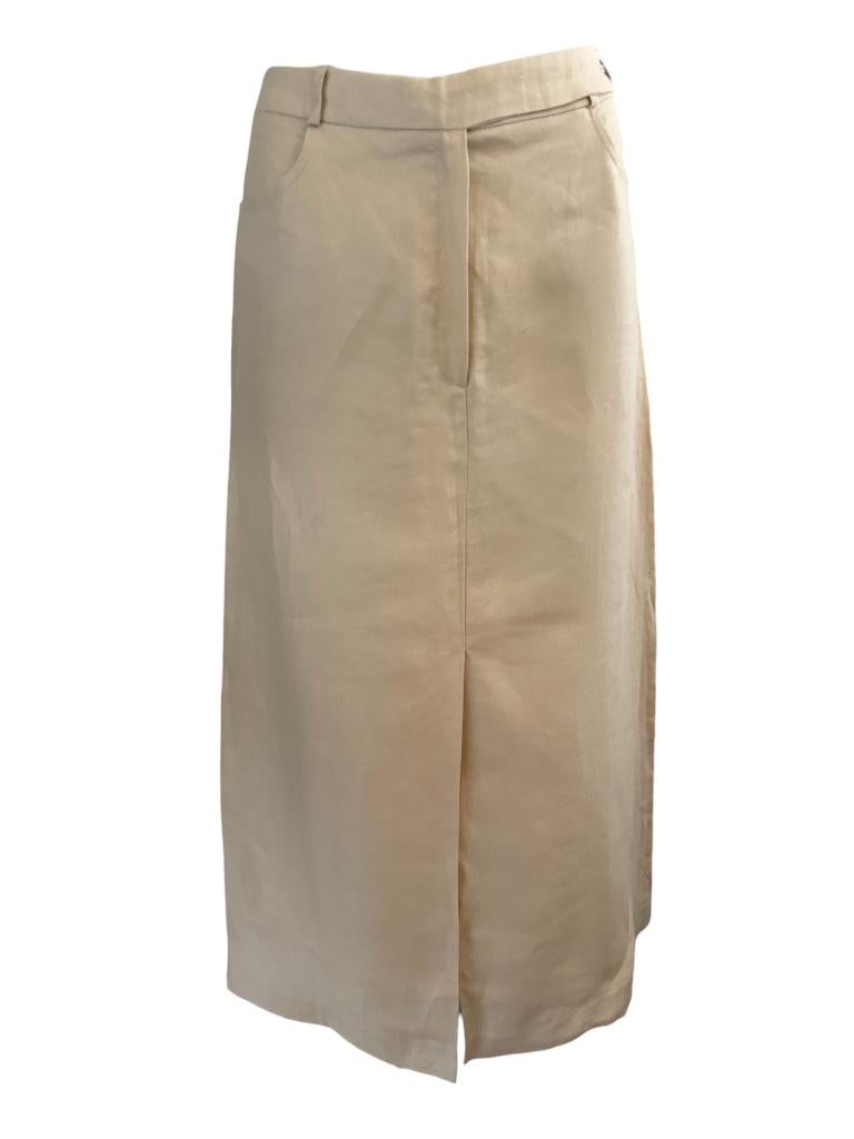 Tara Jarmon rok L, Kleding | Dames, Maat 38/40 (M), Beige, Ophalen of Verzenden, Zo goed als nieuw