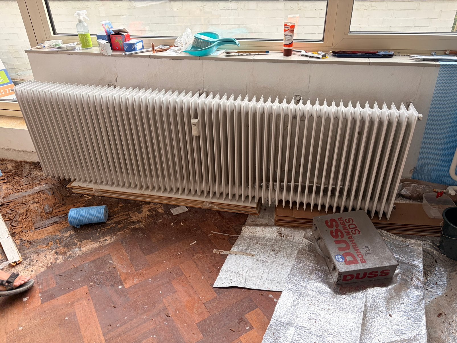 2x koloms radiatoren af te halen, Ophalen, 30 tot 80 cm, Gebruikt, Radiator