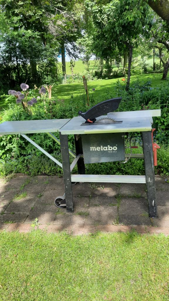 Metabo TKHS 315 C Cirkelzaag - Krachtig en Betrouwbaar, Ophalen, Gebruikt, Cirkelzaag, 70 mm of meer