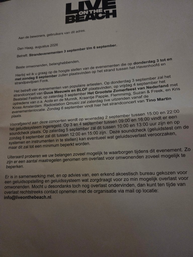 live concertkaarten, Ophalen