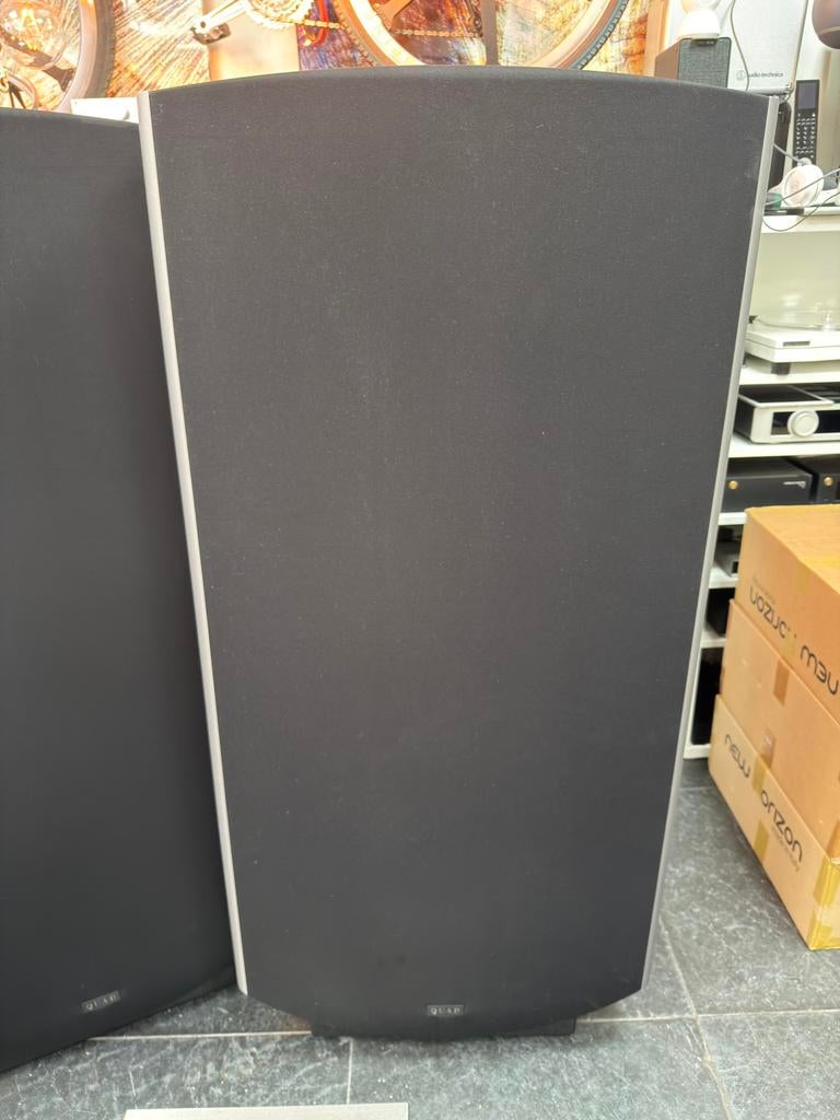 Quad ESL 2905 electrostatische luidsprekers, Gebruikt, Info@quad-audio.co.uk, QUAD HIFI, 13/14 Glebe Road, Huntingdon, Cambridgeshire, PE29 7DL