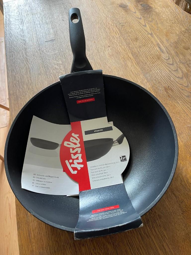 Fissler Wokpan, Ophalen of Verzenden, Nieuw