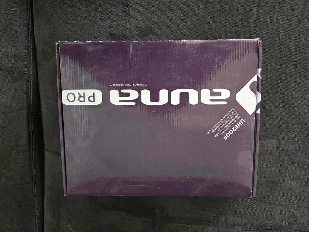 Auna Pro UHF200F Draadloze Microfoon Set, Ophalen of Verzenden, Nieuw, Zangmicrofoon, Draadloos