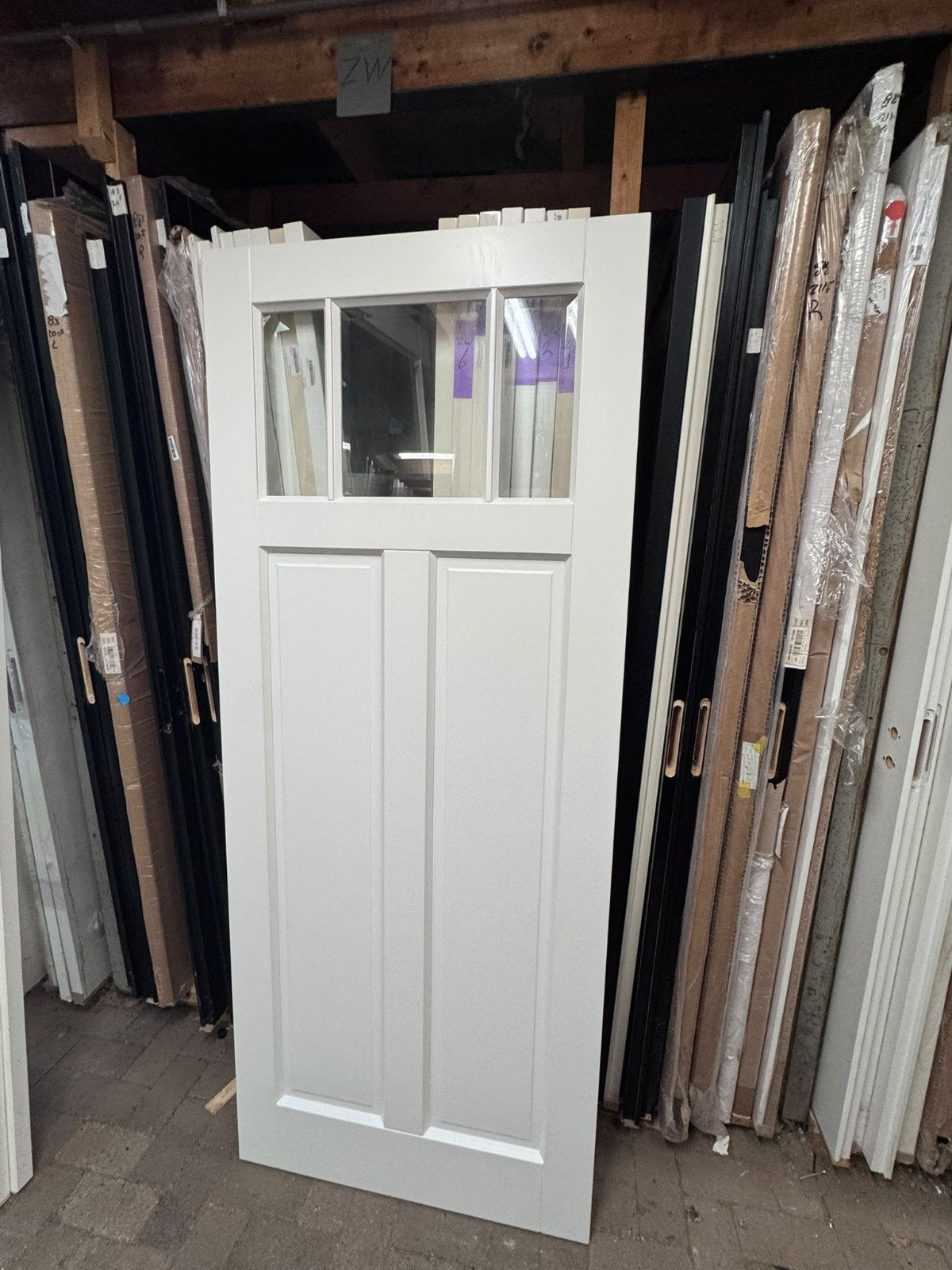 83x201,5cm binnendeur stomp paneel incl glas ZW8

€175, Doe-het-zelf en Verbouw, Ophalen, ., Binnendeur, Nieuw