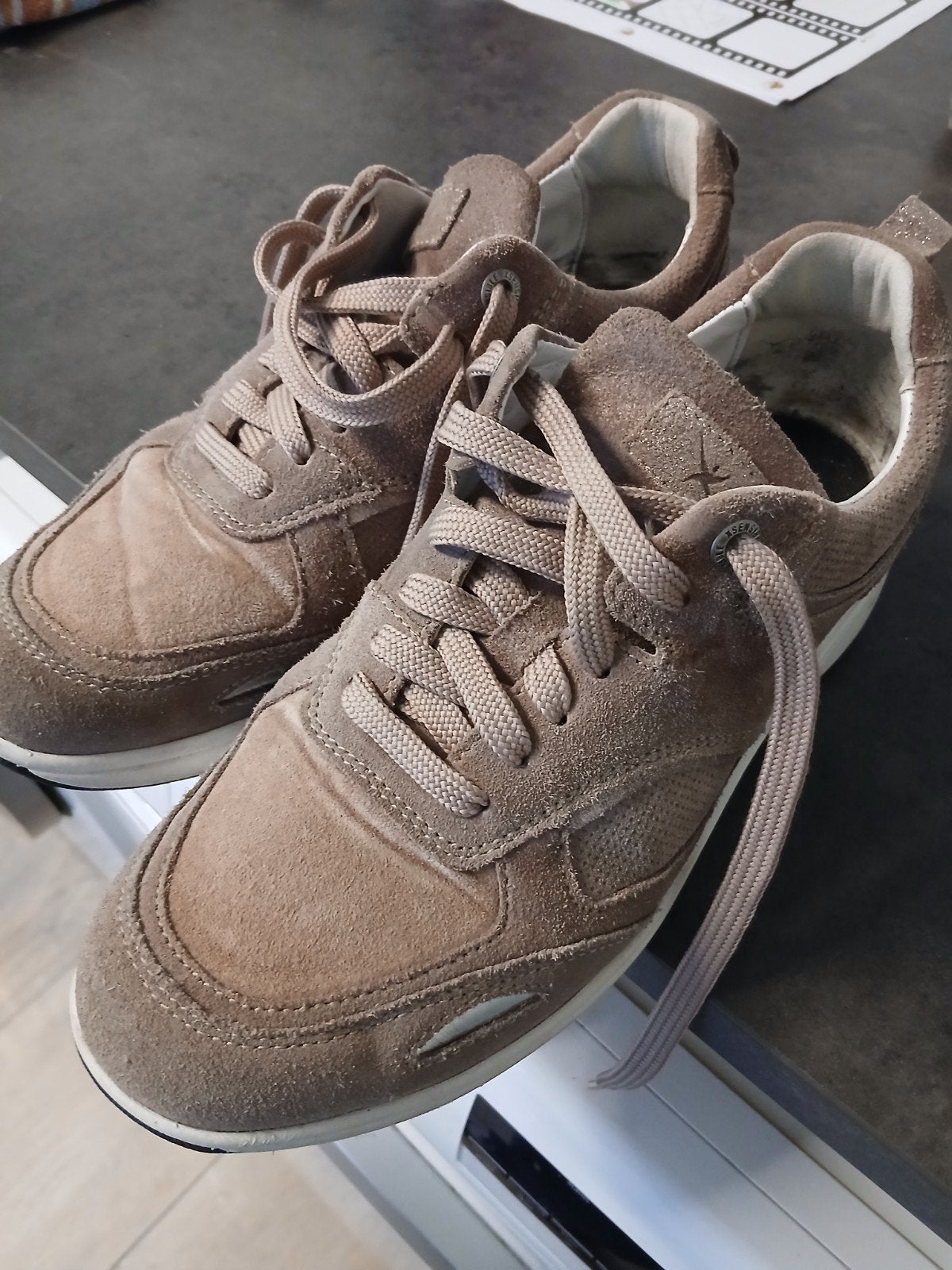 Xsensible stretchwalker 40 HX, lila suède, Xsensible, Ophalen of Verzenden, Sneakers of Gympen, Roze
