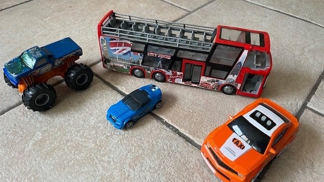Speelgoed auto’s oranje, Ophalen of Verzenden, Gebruikt
