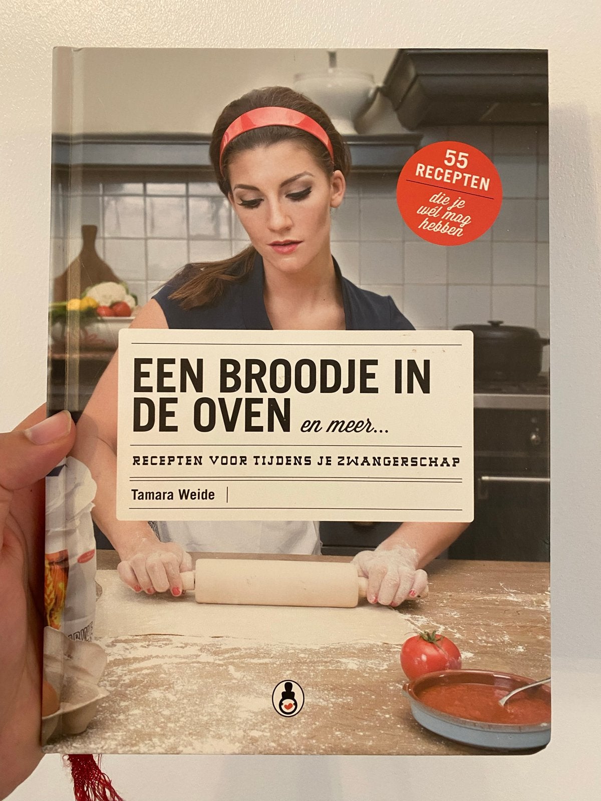 Een Broodje in de Oven: Recepten voor tijdens je zwangerscha, Boeken, Ophalen of Verzenden, Zo goed als nieuw, Zwangerschap en Bevalling