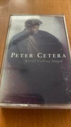 Peter Cetera muziek cassette World falling down 10 tracks, Cd's en Dvd's, Cassettebandjes, Gebruikt, Origineel, Pop, 1 bandje
