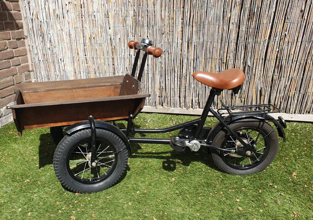 Bakfietsje voor kinderen, kinderbakfiets, Fietsen en Brommers, Ophalen, Gebruikt