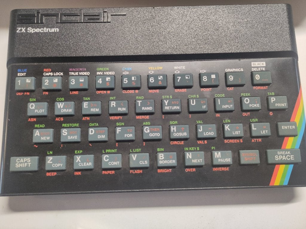 inclar ZX spectrum 16K met  accessoires, Computers en Software, Vintage Computers, Ophalen of Verzenden, Sinclair zx spectrum