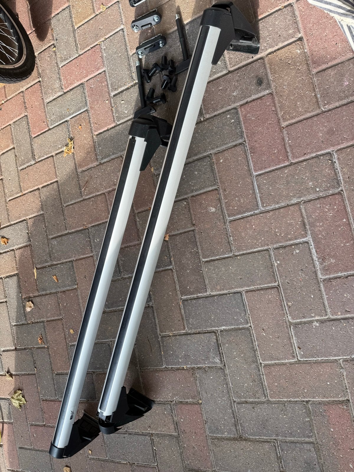 Volkswagen dakdragers (oa voor golf 6), Auto diversen, Dakdragers, Ophalen, Gebruikt