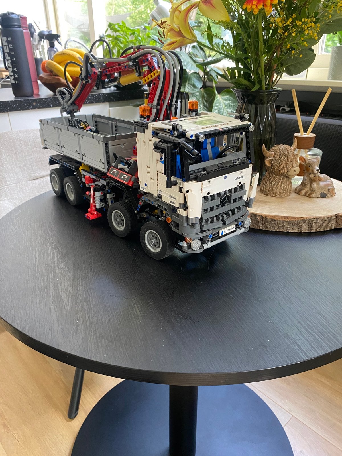 Lego technic mercedes vrachtwagen, Ophalen, Zo goed als nieuw