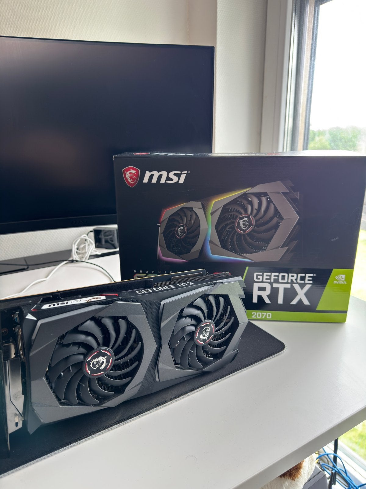 MSI GeForce RTX 2070 Gaming Z, Ophalen of Verzenden, Zo goed als nieuw, GDDR6, PCI-Express 3