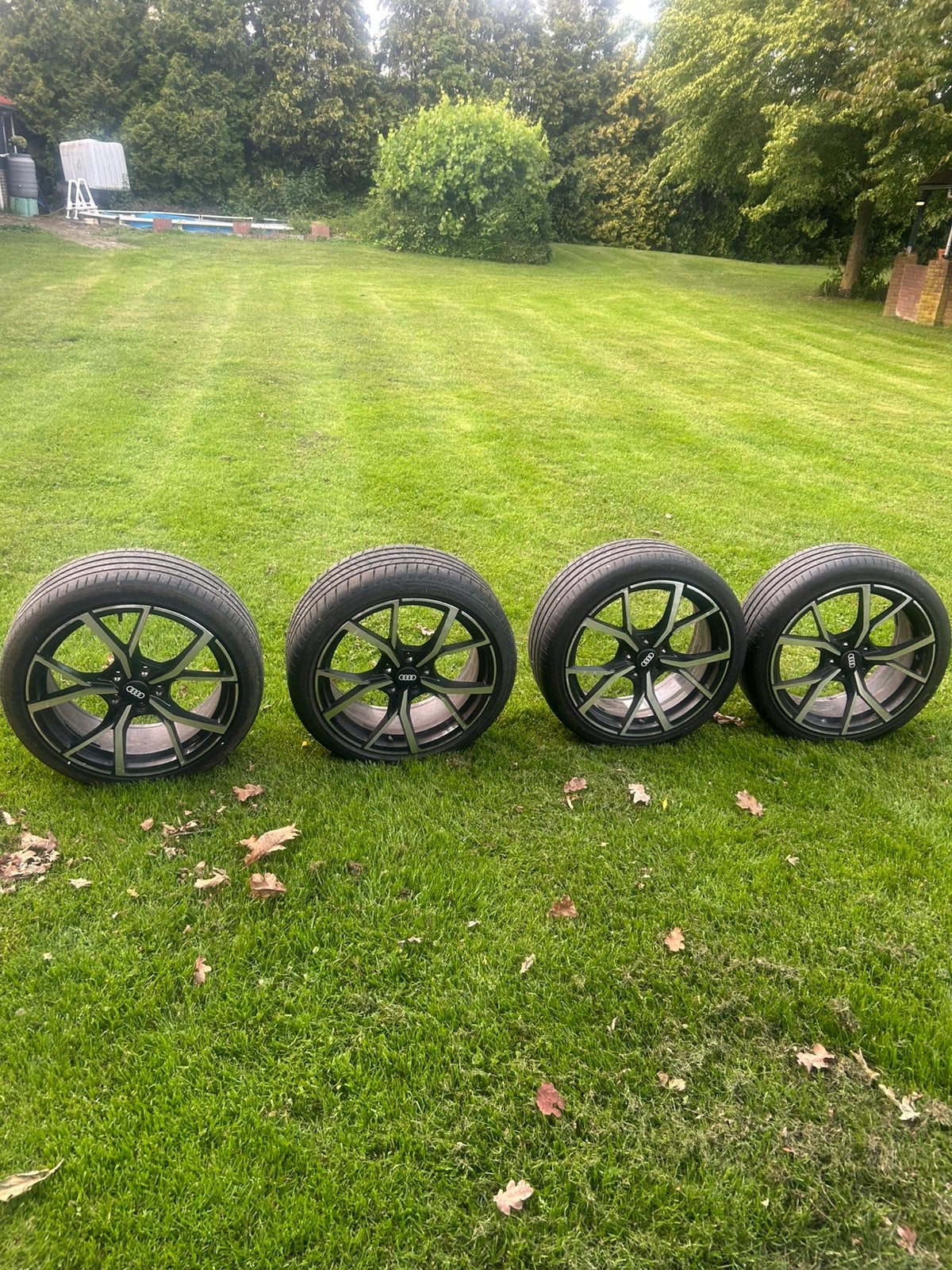 Estoril look velgen 18 inch 5x112, Auto-onderdelen, Banden en Velgen, Ophalen, 18 inch, Gebruikt, Banden en Velgen