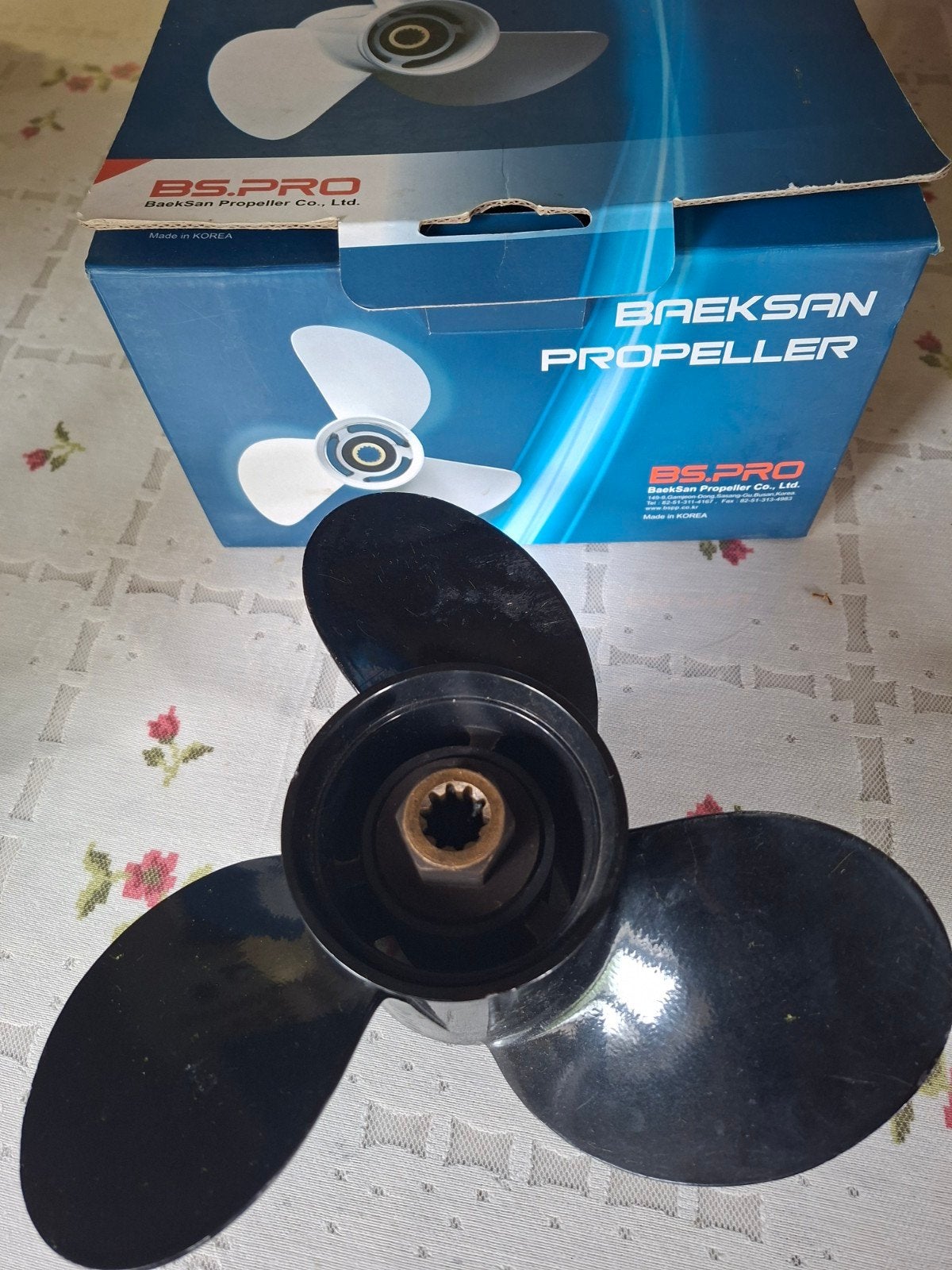Baeksan Propeller M25 10 3/8 x 13 -, Ophalen of Verzenden, Nieuw, Motor en Techniek, Motorboot