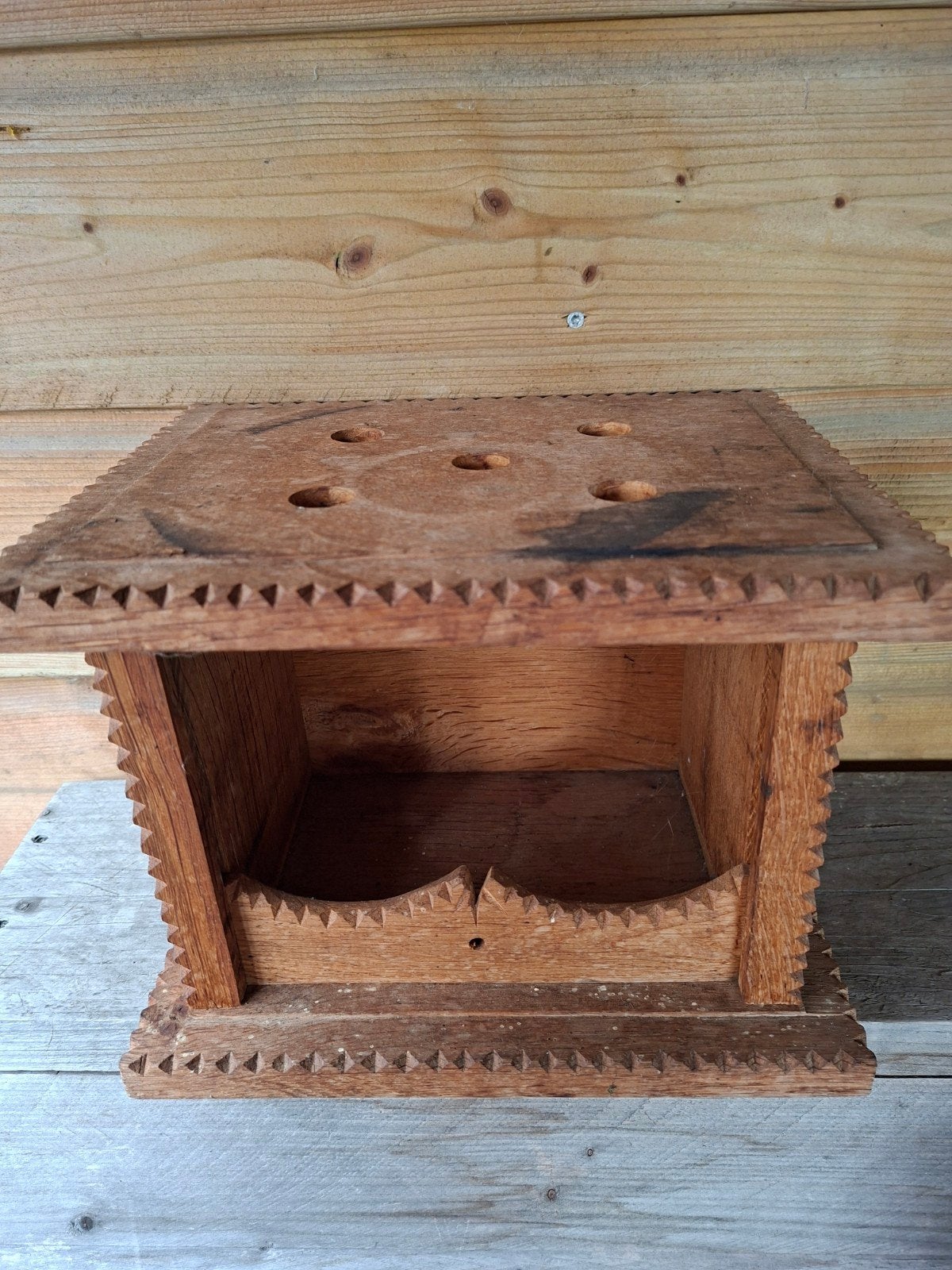 Antieke houten stoof, Ophalen of Verzenden