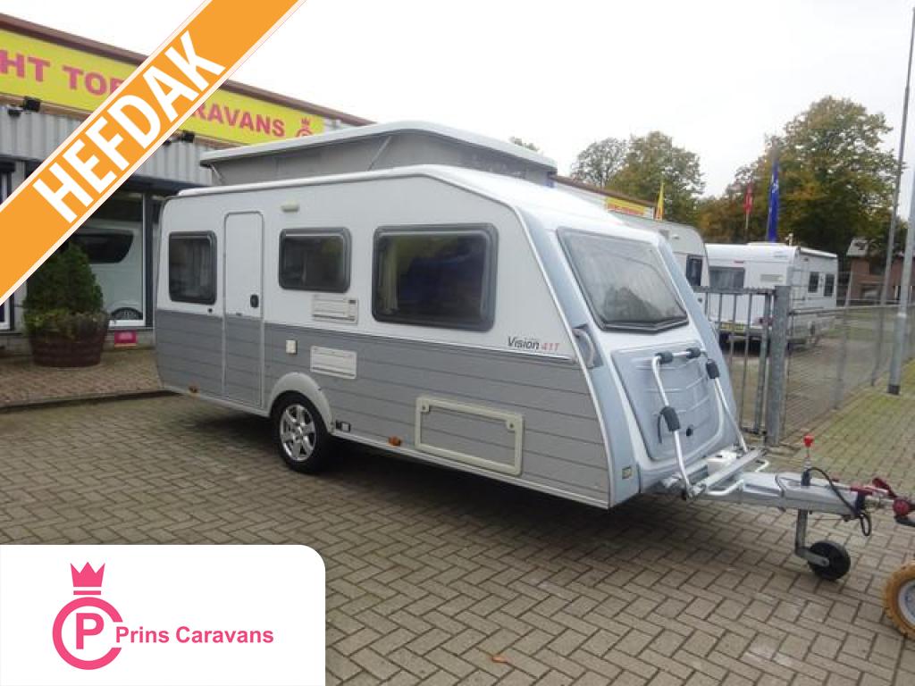 Kip Vision 41 ETD Met Hefdak!, Caravans en Kamperen, Caravans, Overige typen, Kip, Bedrijf, 750 - 1000 kg