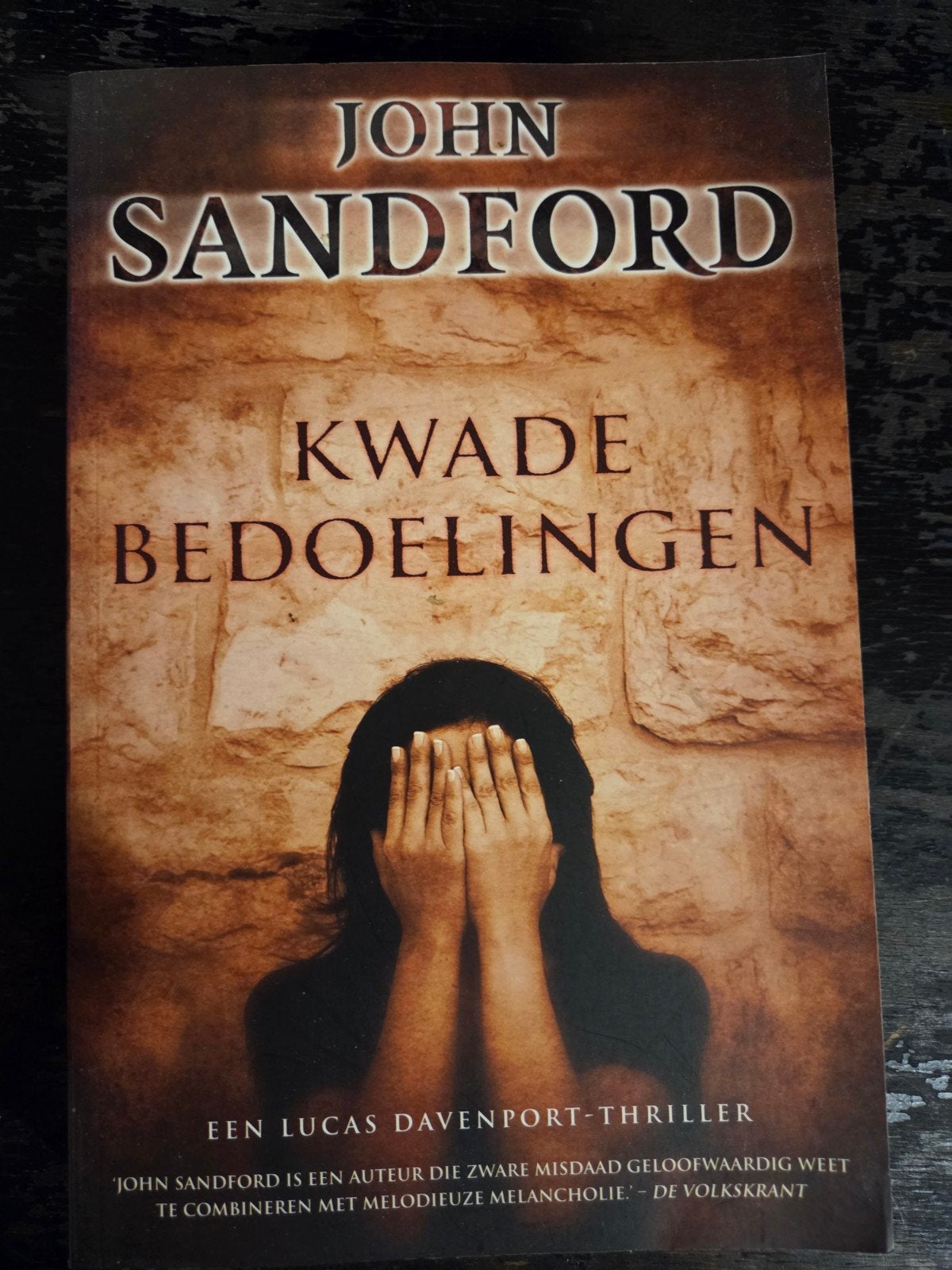 John Sandford - Kwade bedoelingen, Ophalen of Verzenden, Zo goed als nieuw, John Sandford