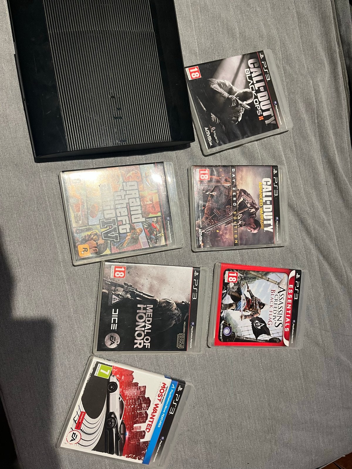 PlayStation 3 Super Slim met 6 games (m2452573770) — Spelcomputers ...