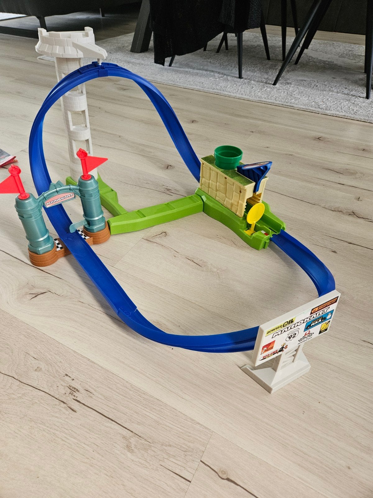 Mario Hotwheels kart baan, Kinderen en Baby's, Speelgoed | Racebanen, Ophalen, Handmatig, Hot Wheels
