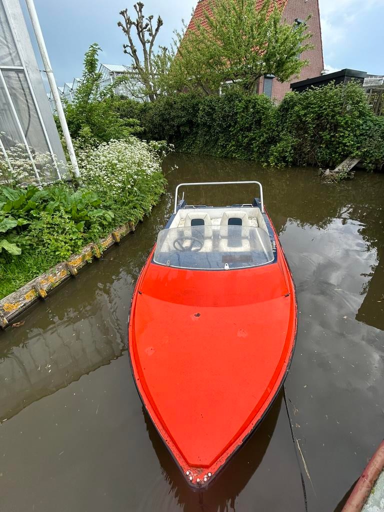 Speedboot / tourboot evt. 20 pk Mariner (freefire/spitfire)!, Watersport en Boten, Ophalen, Gebruikt, Minder dan 70 pk, Buitenboordmotor
