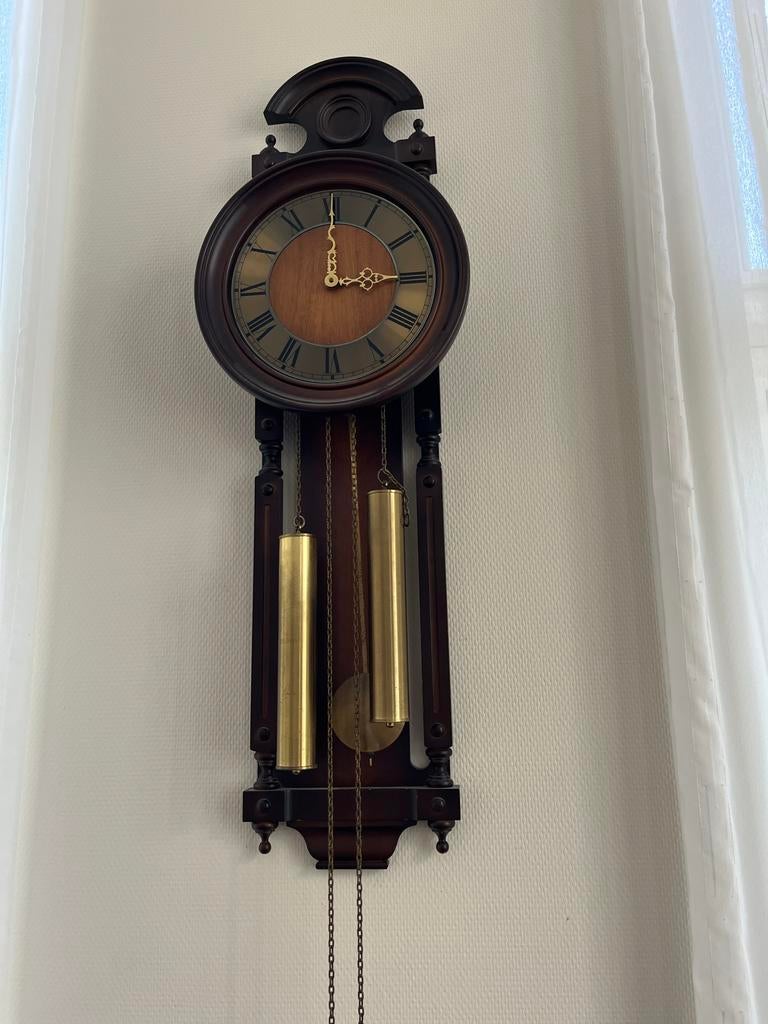 Antieke Hermle wandklok, Ophalen