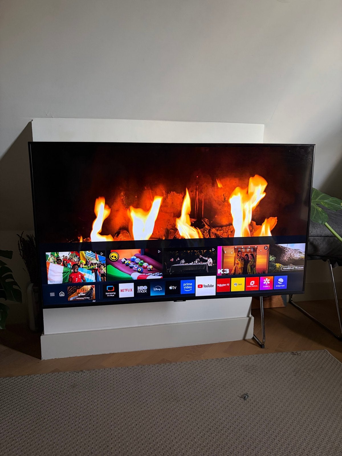 Samsung UE43TU7020KXXN 43" 4K Crystal UHD Smart TV + BONTEC, Ophalen, 50 Hz, Samsung, 100 cm of meer